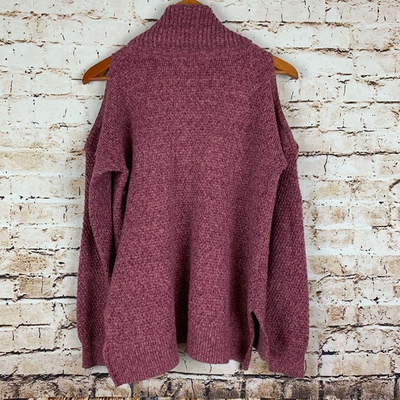 Hollister Cold Shoulder Cowl Neck Sweater - Picture 8 of 8